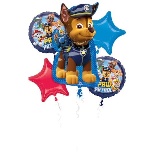 Michaels, PAW Patrol™ 5-Piece Foil Balloon Bouquet – Category: Foil Balloons